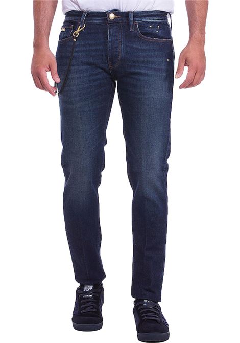 Pantaloni in denim slim fit blu EMPORIO ARMANI | Jeans | 6G1J751D8GZ0941